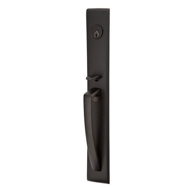 Flat Black Handleset 3045EUS19RH, EMTEK, Mfr# 3045EUS19RH